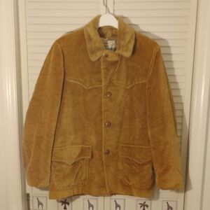 PIONEER Men's Brown Corduroy Jacket